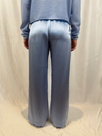 Brynn Pull On Silk Pant - Azureous