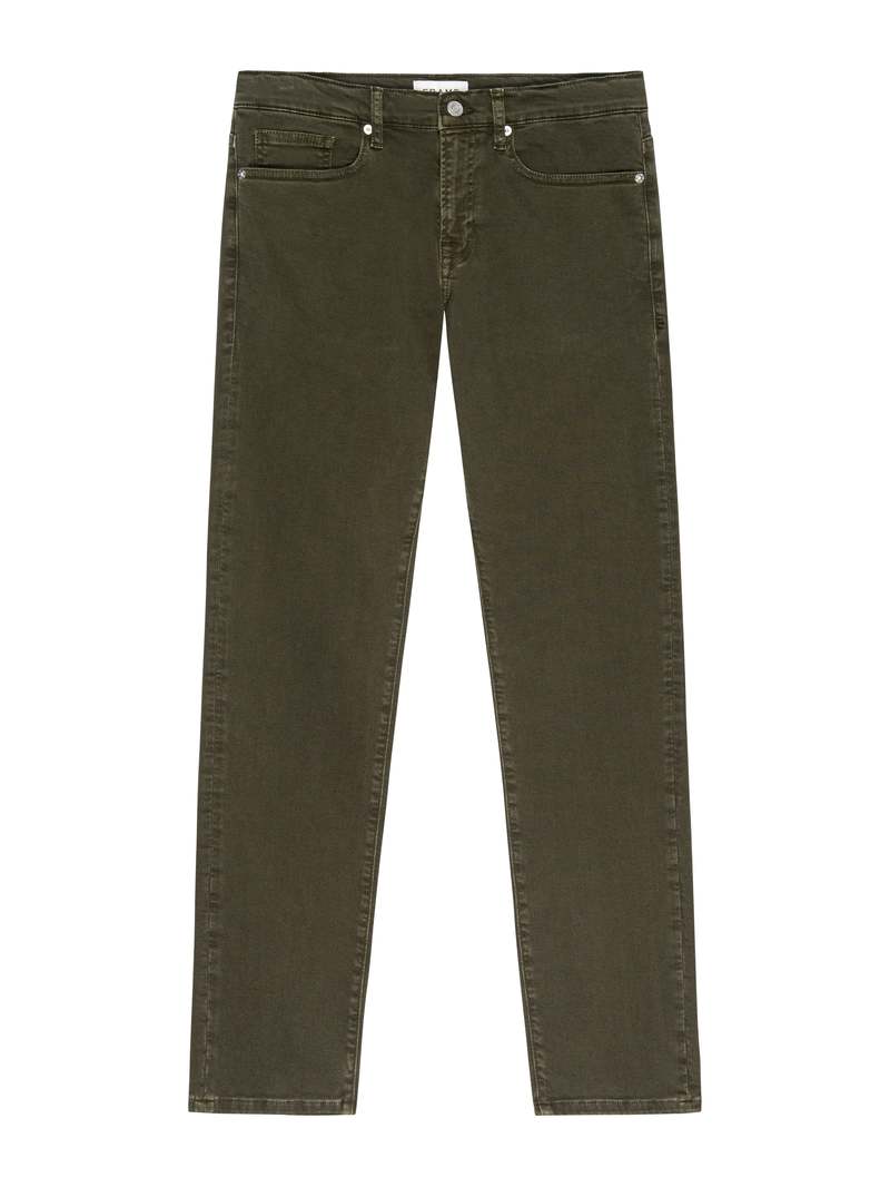 L'Homme Slim Pant - Garage Moss