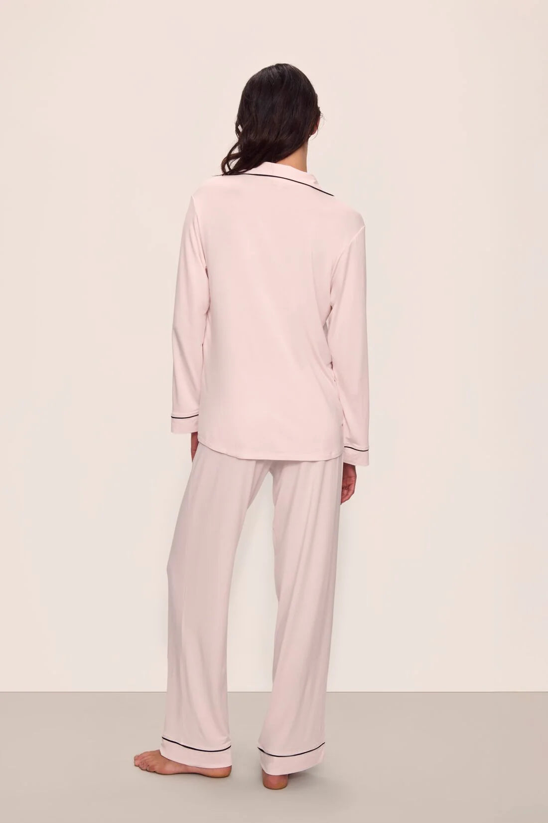 Gisele Long PJ - Sorbet Pink/Black