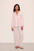 Gisele Long PJ - Sorbet Pink/Black