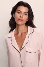 Gisele Long PJ - Sorbet Pink/Black