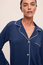 Gisele Long PJ - Navy/Ivory