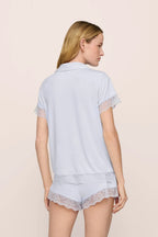 Malou Shortie PJ - Ice Blue