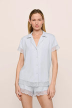 Malou Shortie PJ - Ice Blue