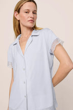 Malou Shortie PJ - Ice Blue