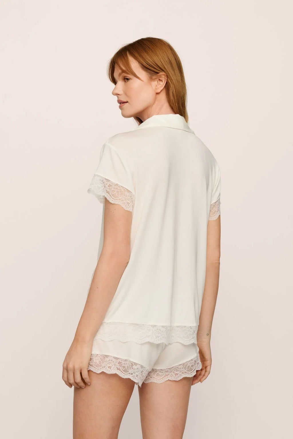 Malou Shortie PJ - Ivory