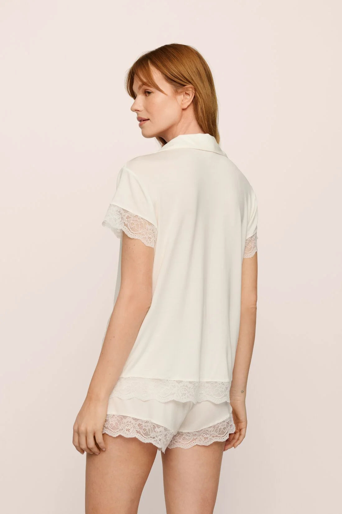Malou Shortie PJ - Ivory