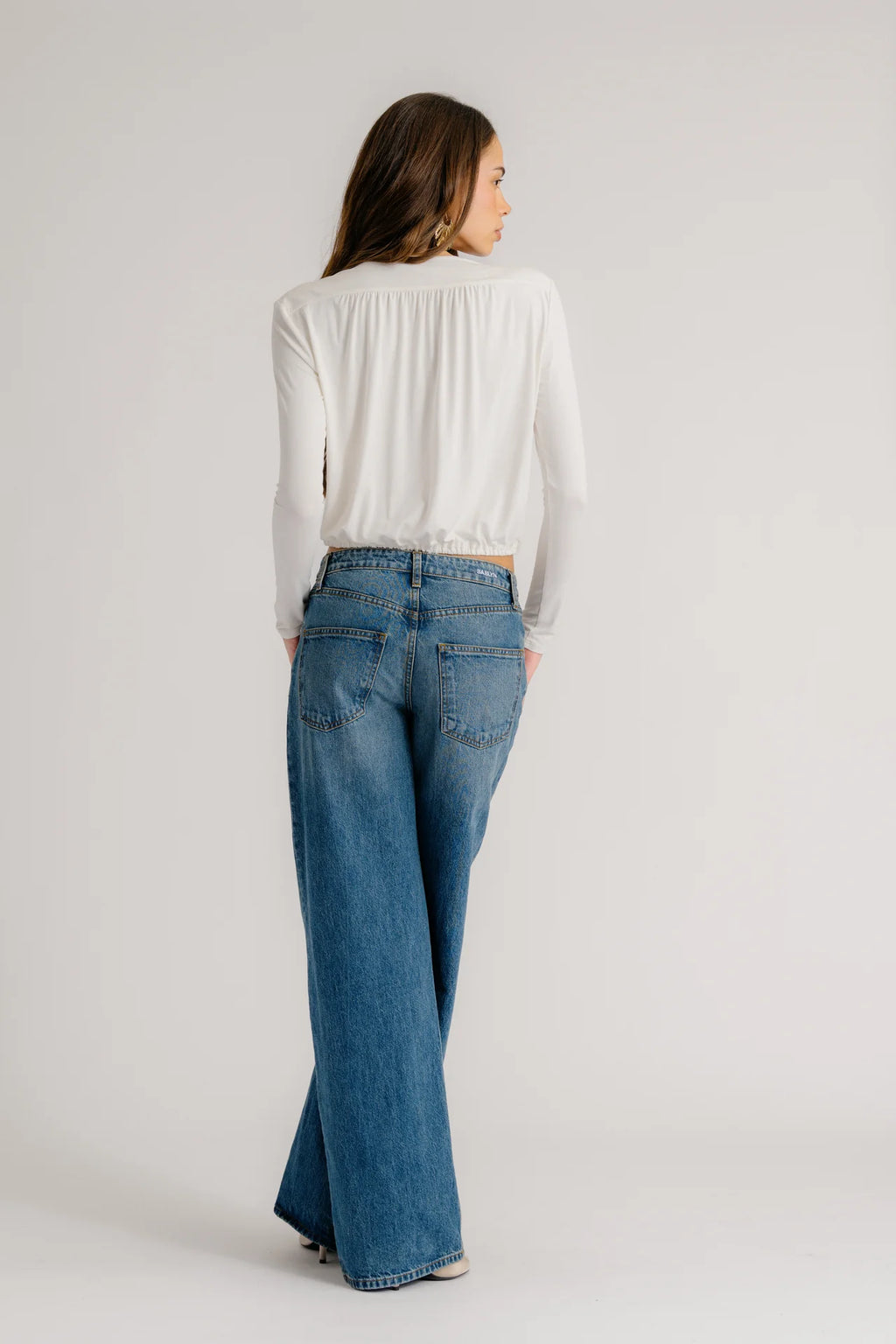 Cadiz Wrap Shirt - Gardenia