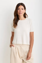 Kadri Cashmere Tee - Ivory