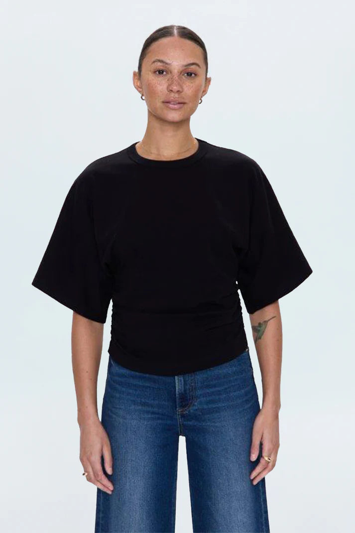 Veronica Kimino Fitted Tee - Noir