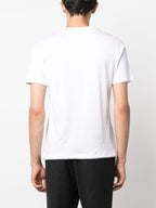 Eleventy Double-layer Trim T-Shirt - White