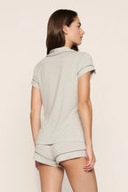 Gisele Shortie PJ - Geo Mod Desert Sage/Desert Sage