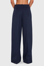 Noho Pants - Navy Manchester Pinstripe