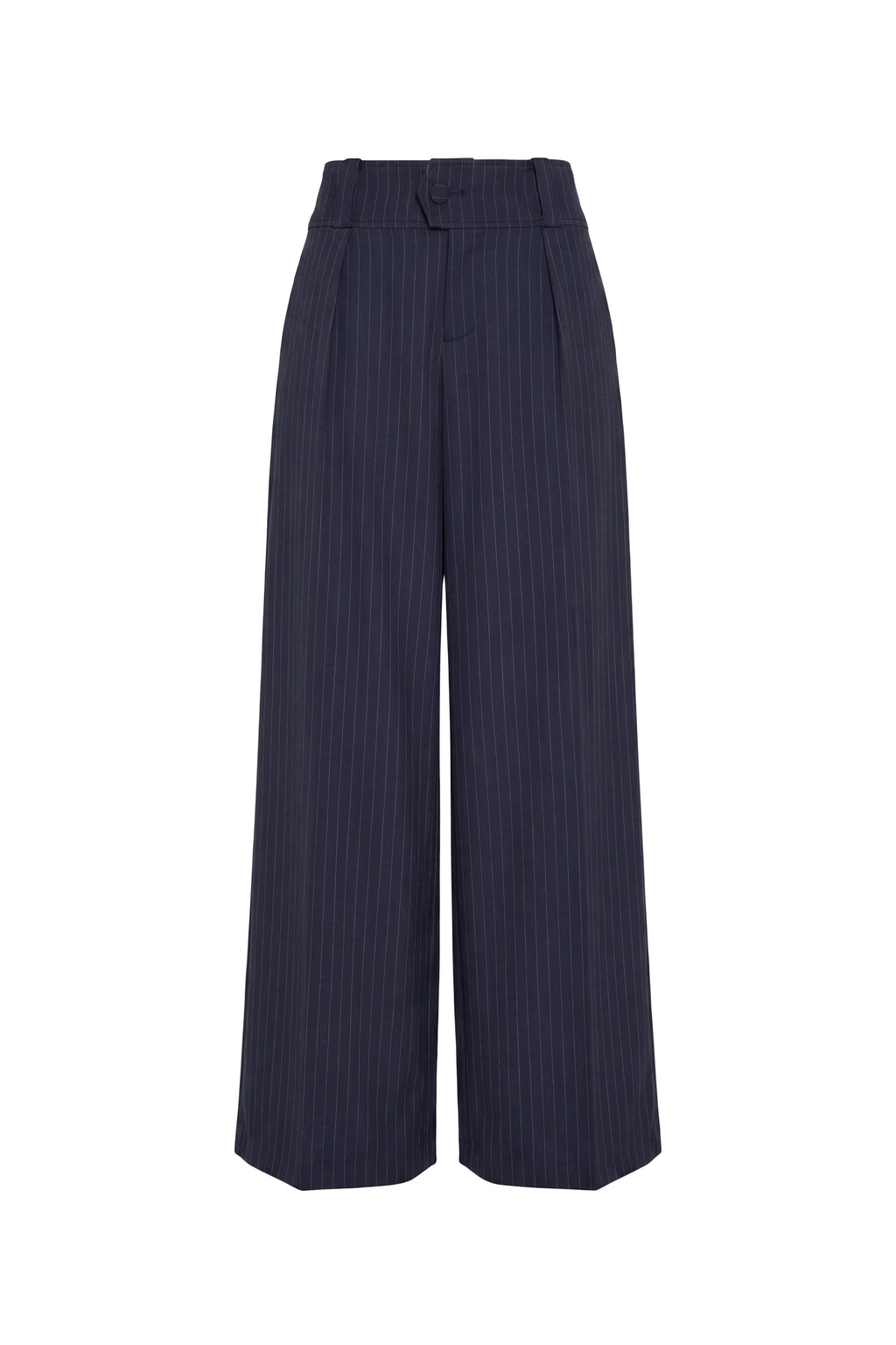 Noho Pants - Navy Manchester Pinstripe