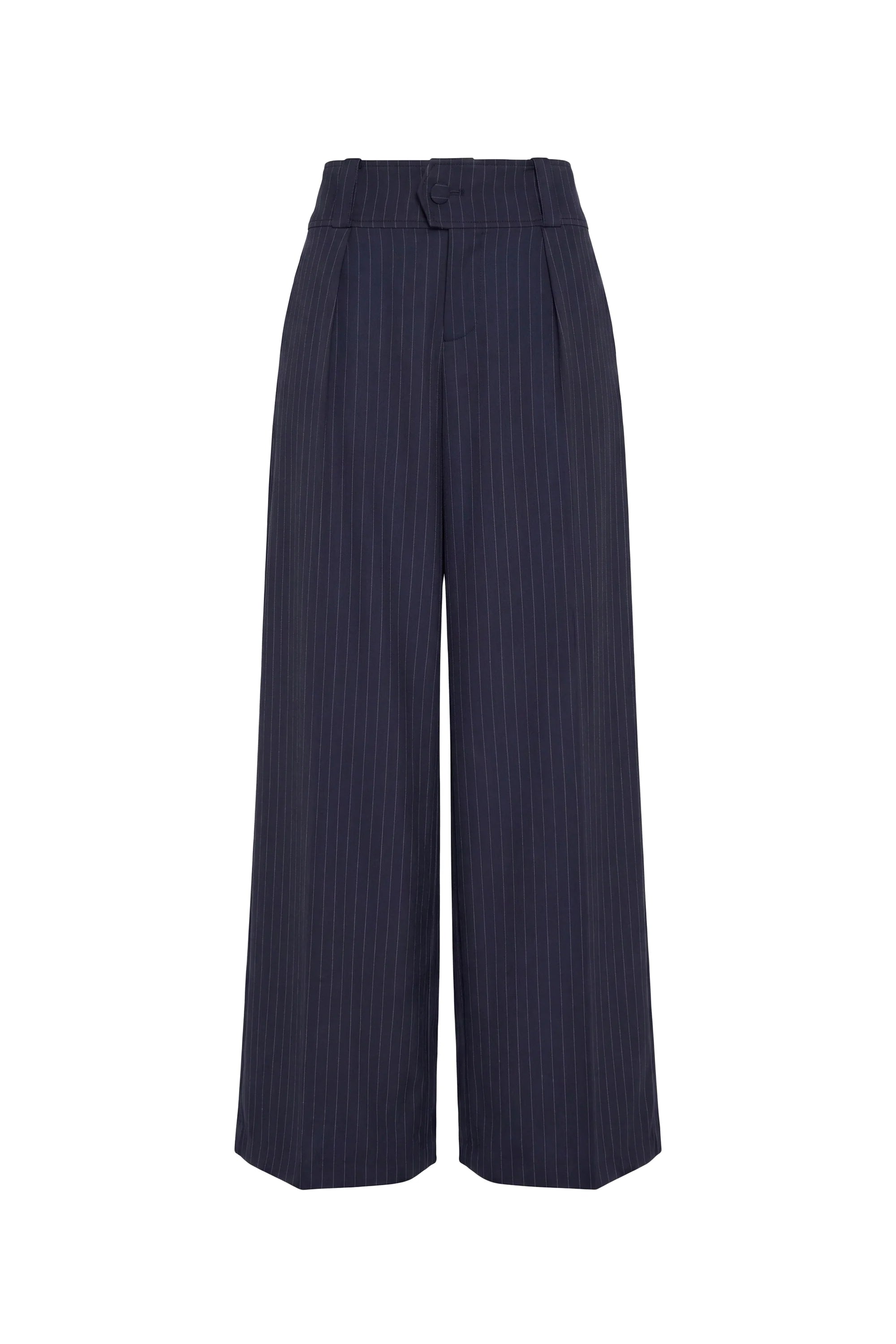 Noho Pants - Navy Manchester Pinstripe
