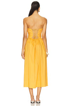 Florence Strappy Back Dress - Papaya