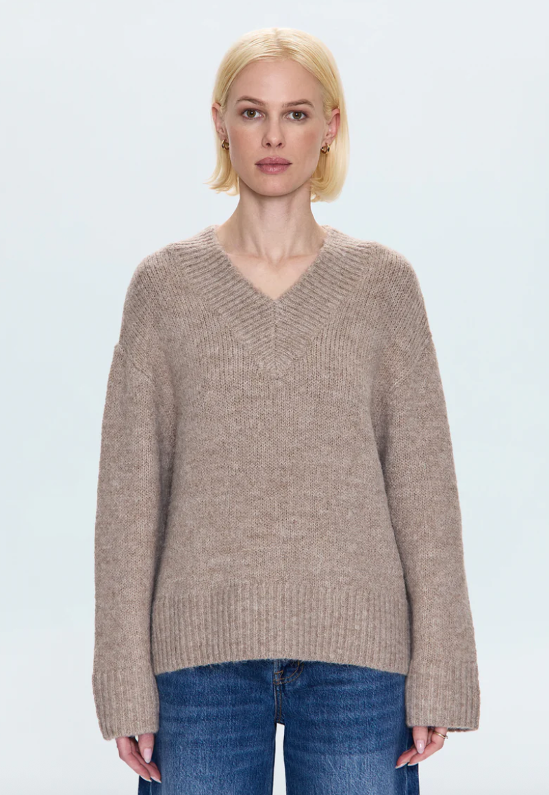 Talia Sweater - Taupe
