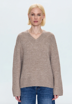 Talia Sweater - Taupe