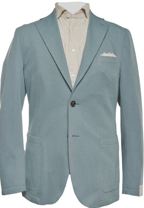 Eleventy Single Breasted Jacket - Denim