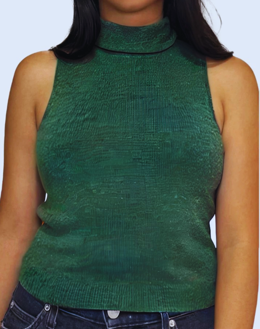 Sofie Sleeveless Turtleneck - Sacramento