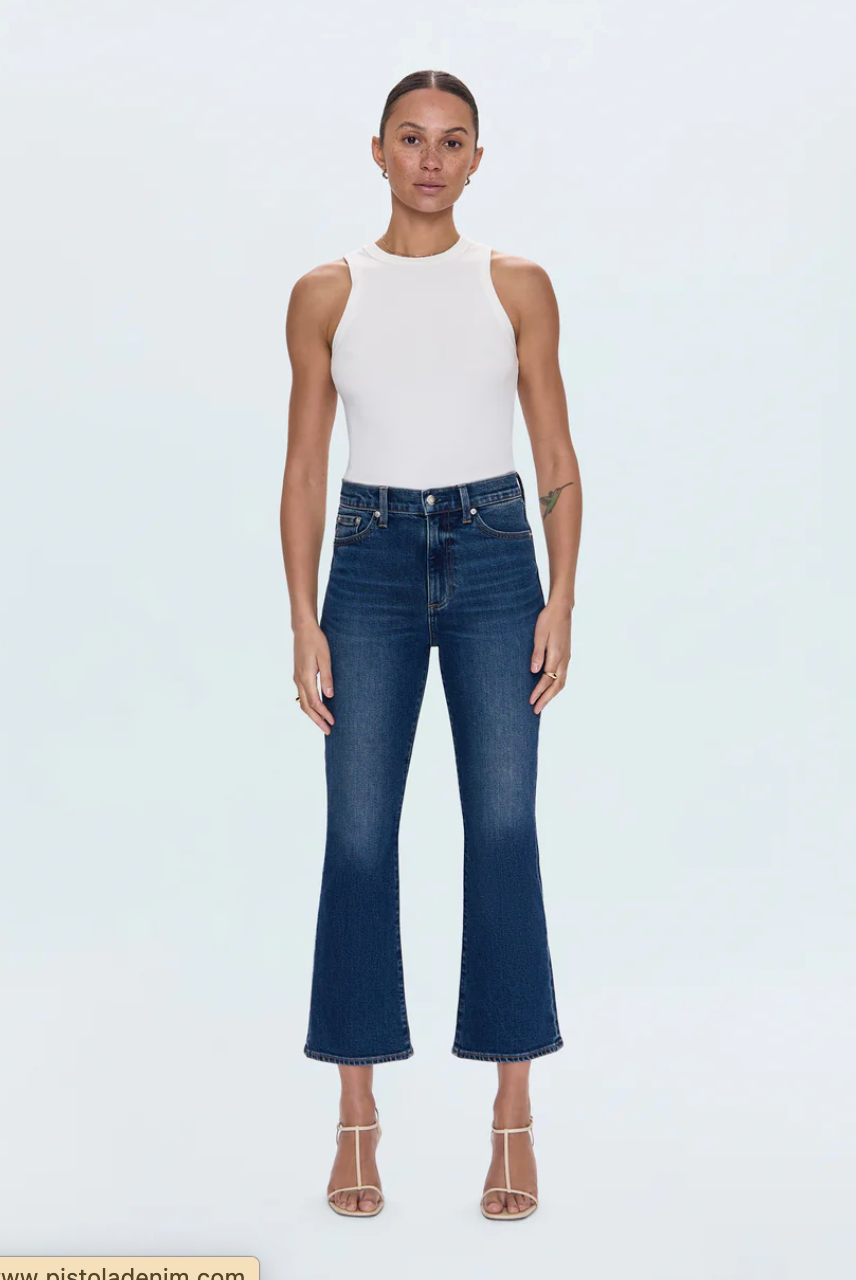 Lennon High Rise Crop Boot Pant - Broadway