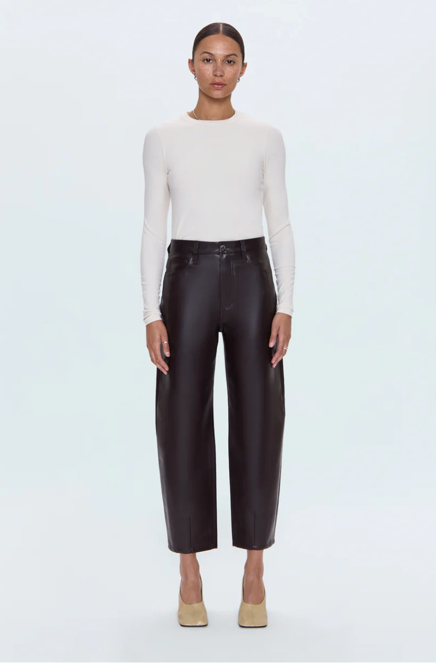 Eli High Rise Arched Leg - French Roast