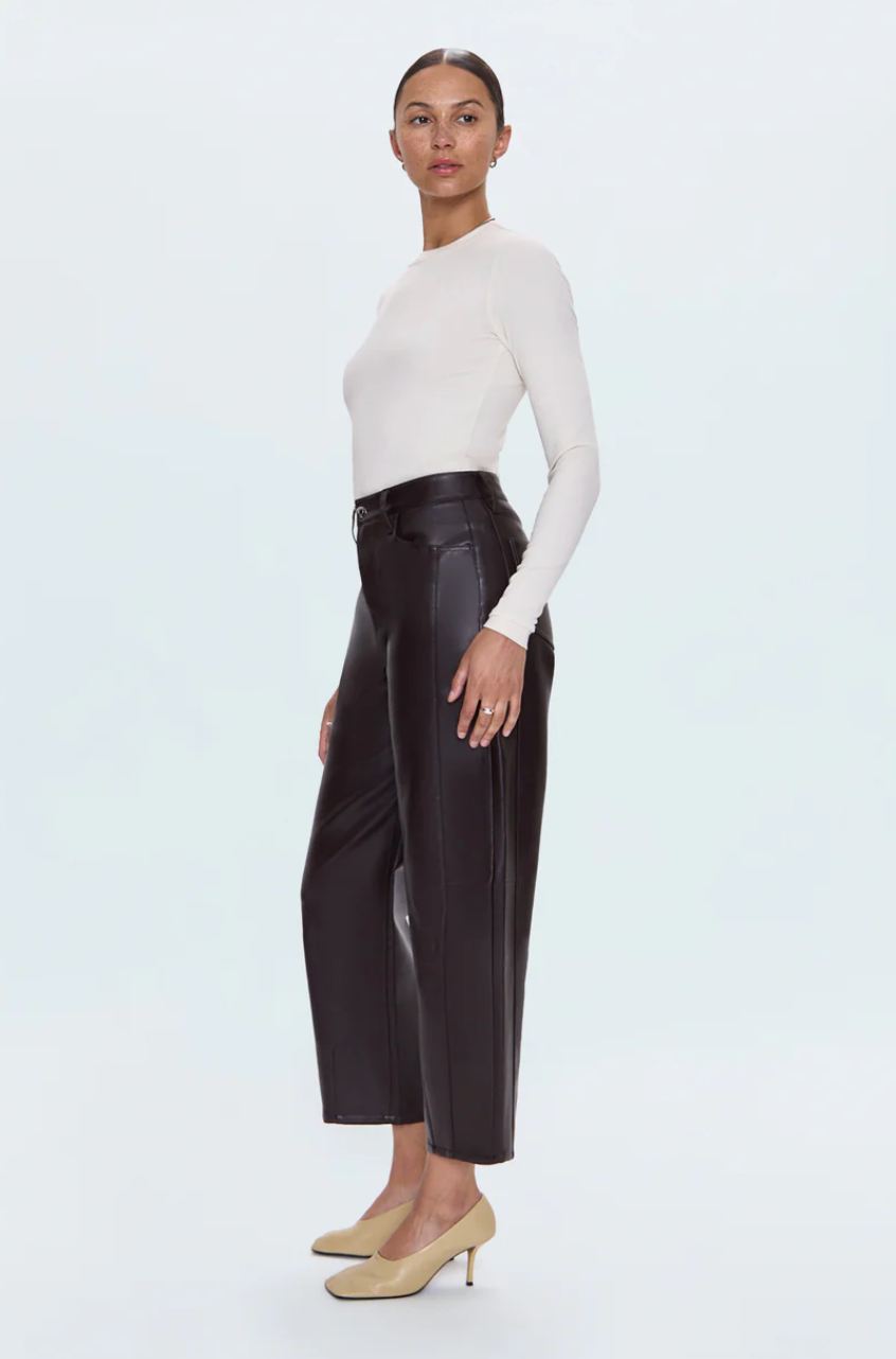 Eli High Rise Arched Leg - French Roast