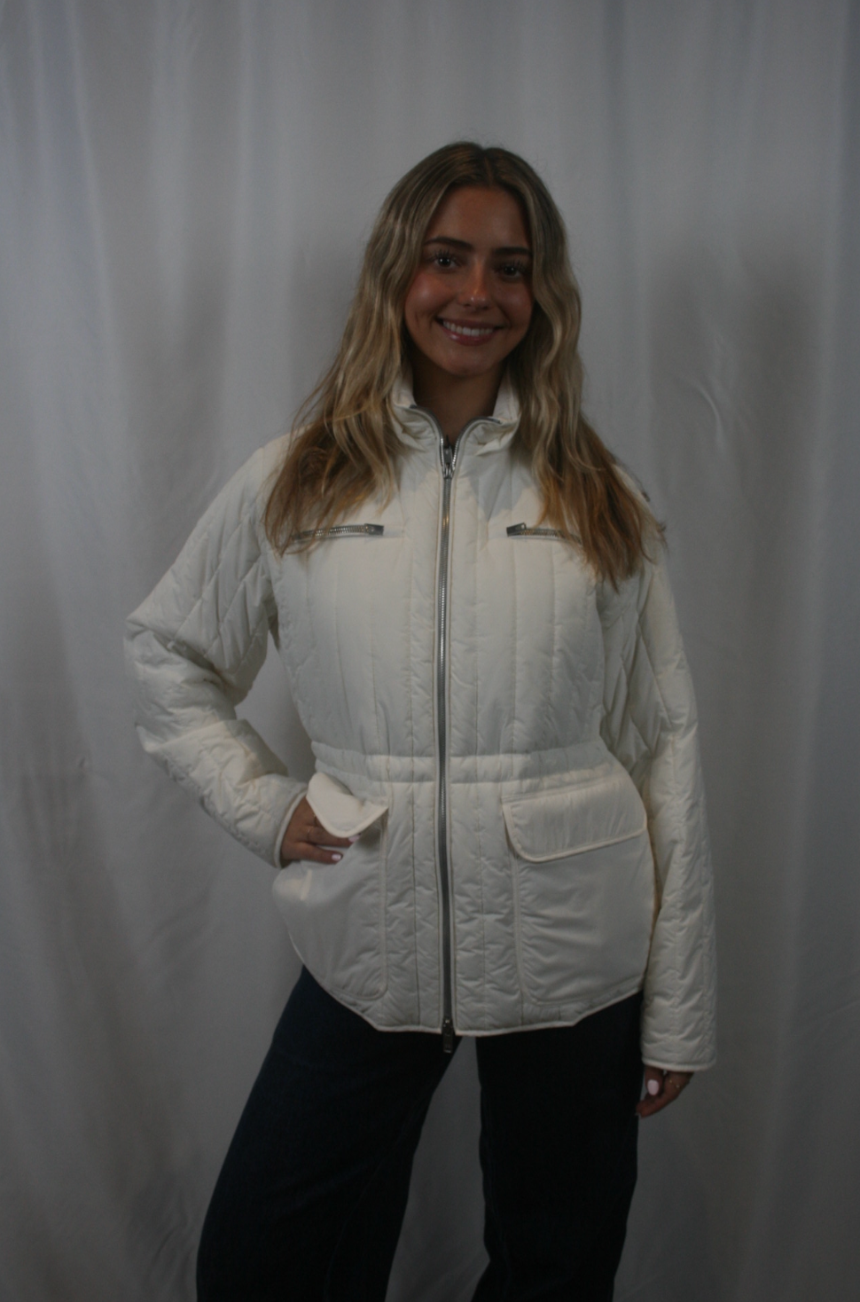 Gemma Air Down Puffer Jacket - Plaster