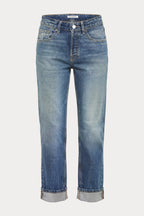Vintage Straight Ankle - Indigo 1282