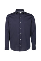 Button Up Jersey Shirt - New Blue