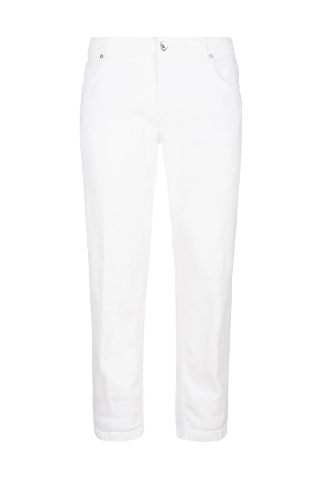 Eleventy 5 Pocket Denim Pant - White