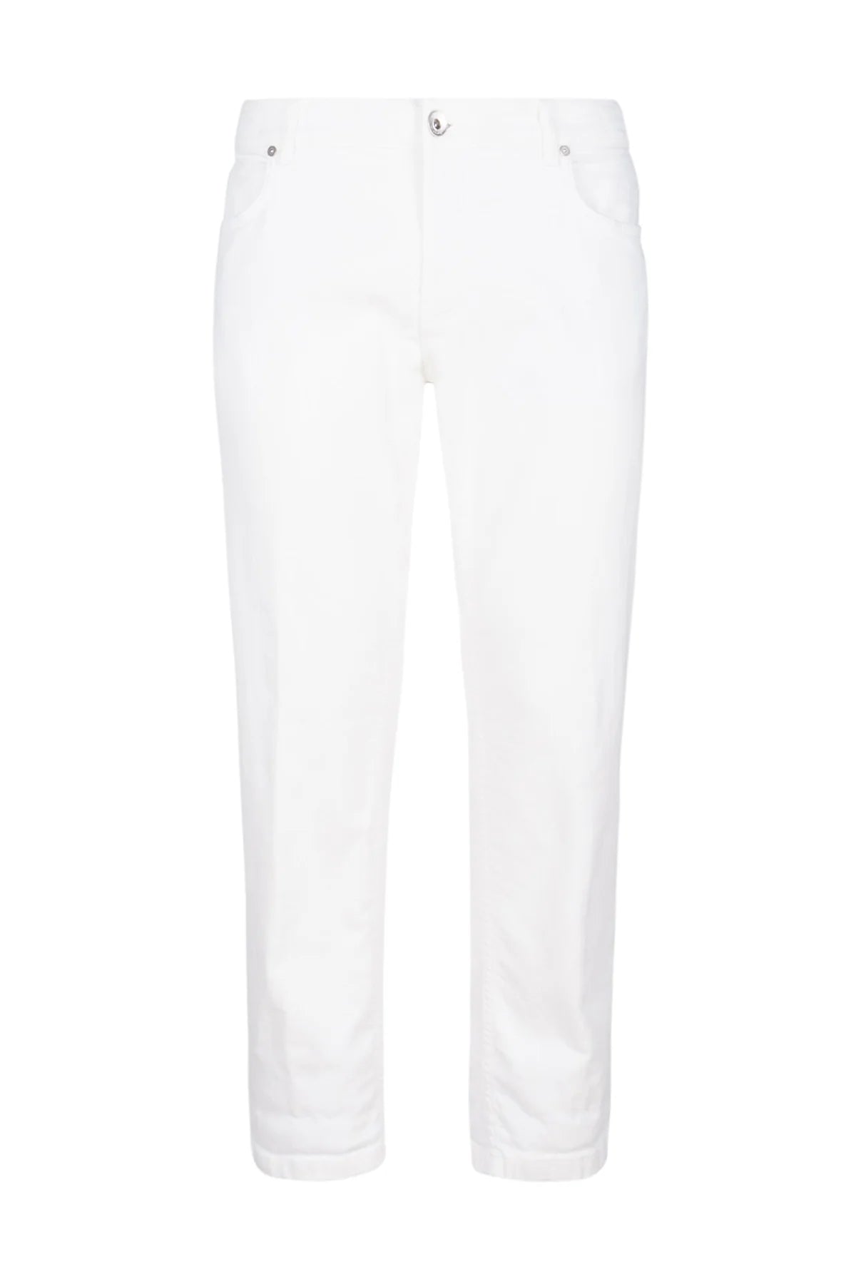 Eleventy 5 Pocket Denim Pant - White