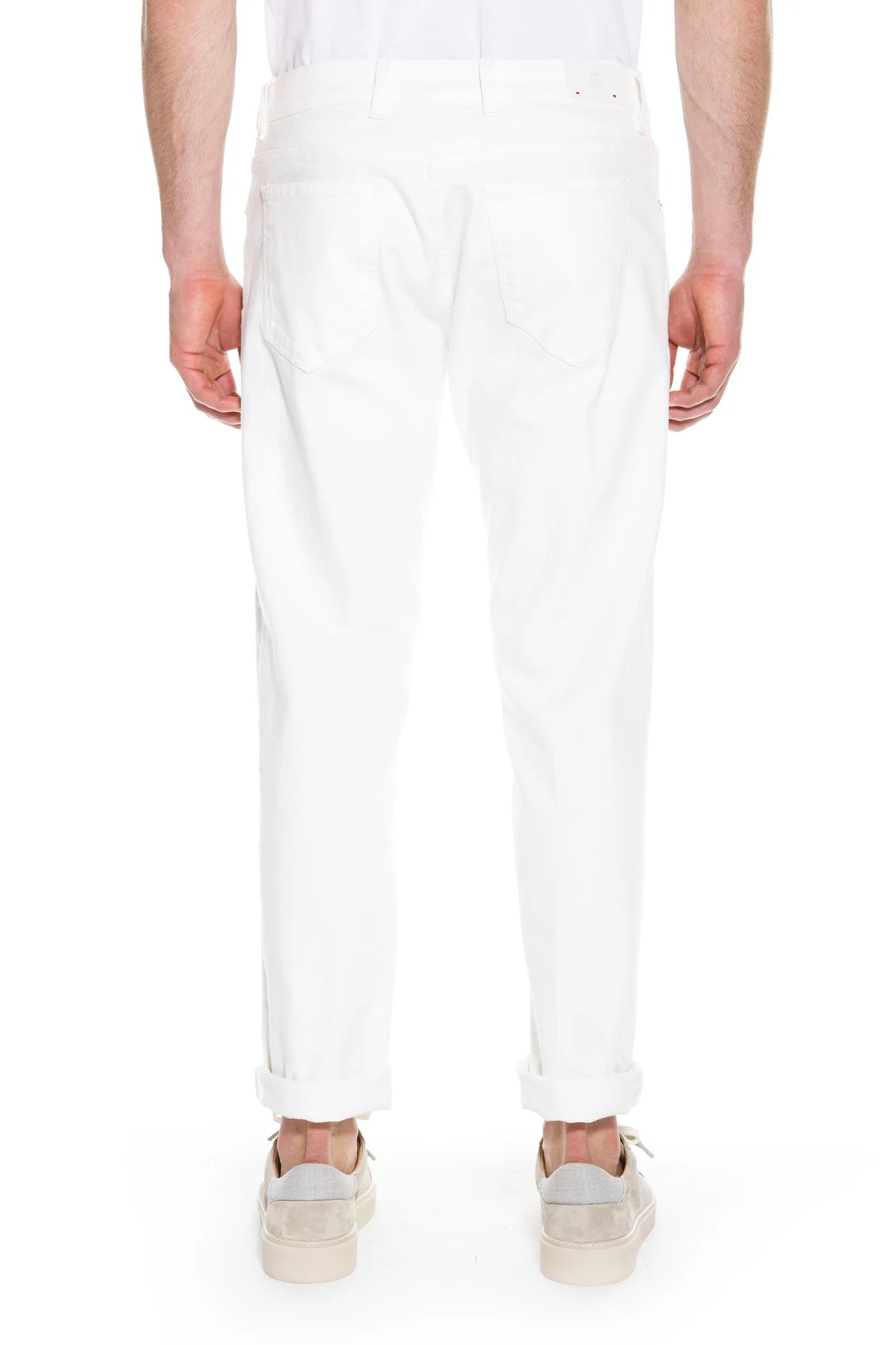 Eleventy 5 Pocket Denim Pant - White