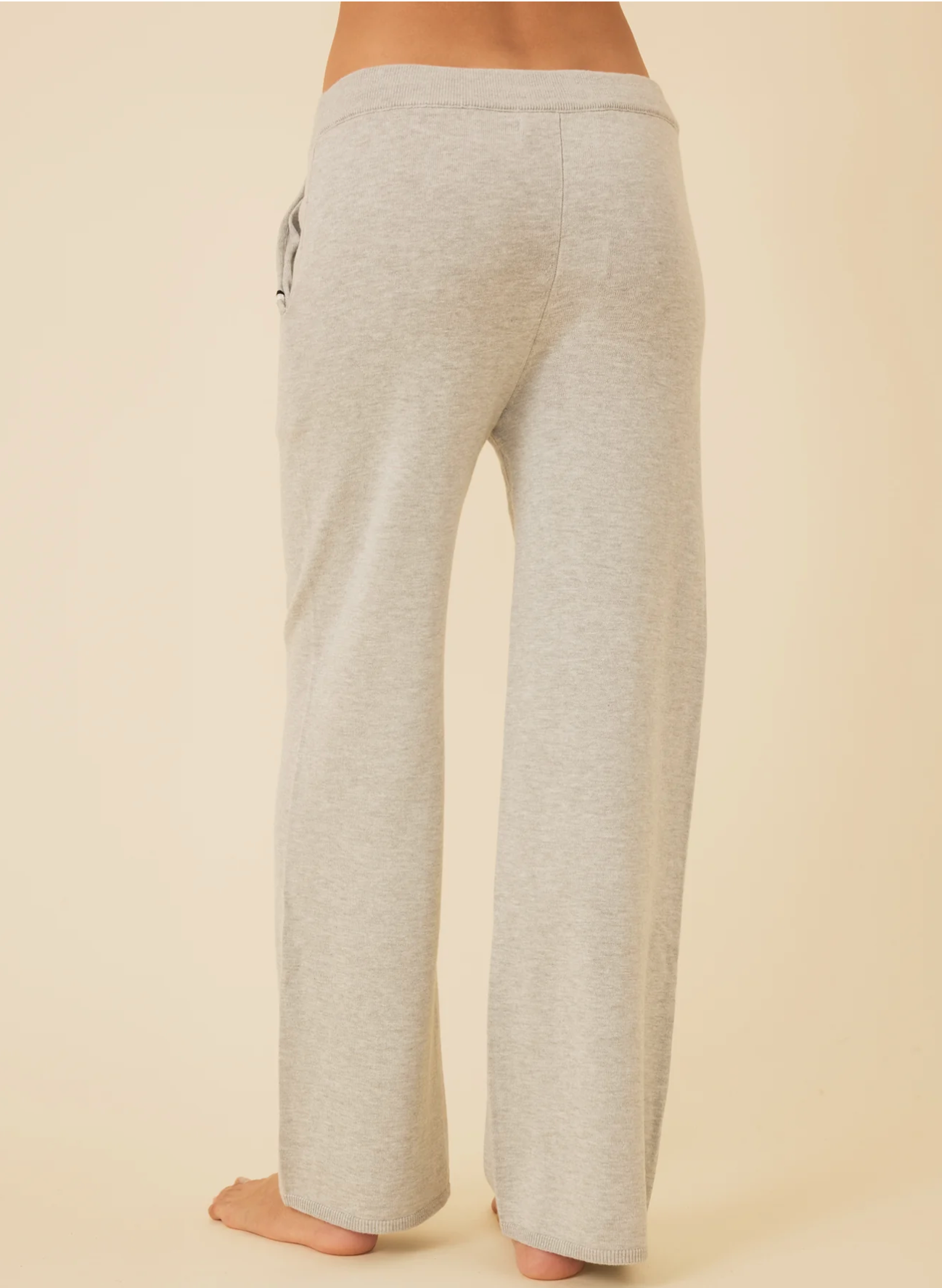 Bianca Cropped Pant - Heather Grey