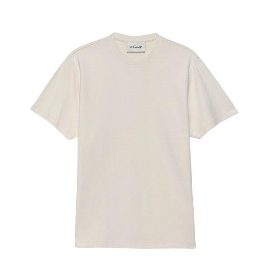 Duo Fold S/S Tee - White Sand