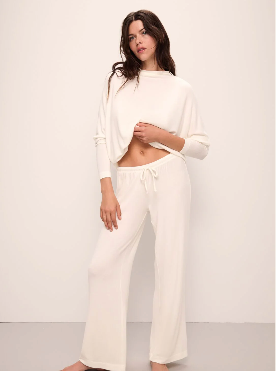 Cozy Time Wide Leg - Ivory