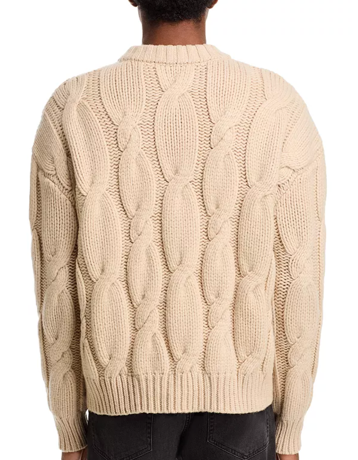 Chunk Cable Sweater - Natural