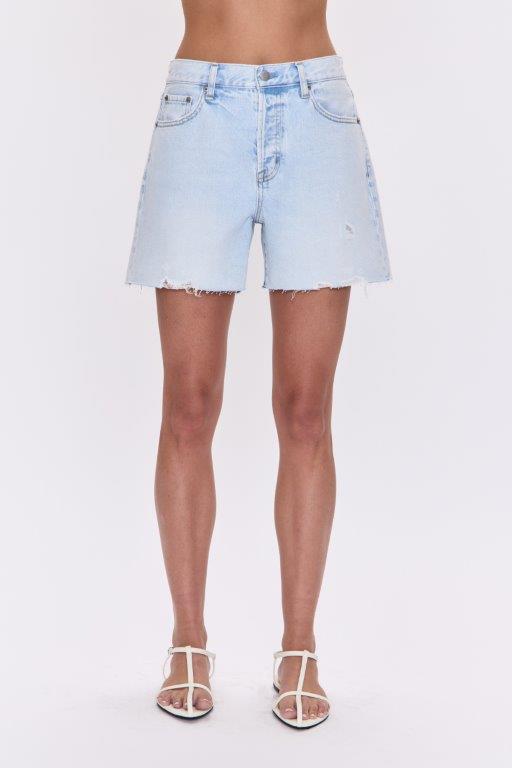 Andie High Rise Vintage Cut Off Short - Waterfall Vintage