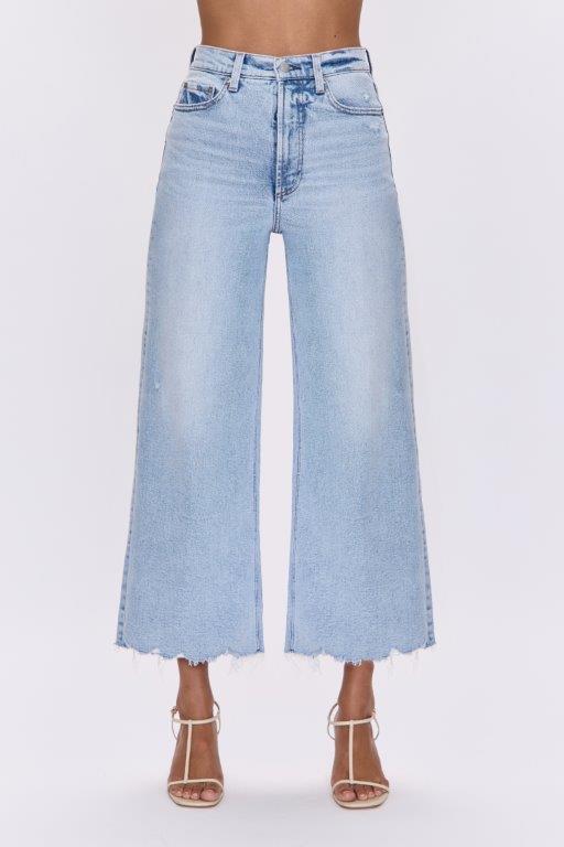 Lana Crop High Rise Ultra Wide Leg Crop - SUN-KISSED VINTAGE