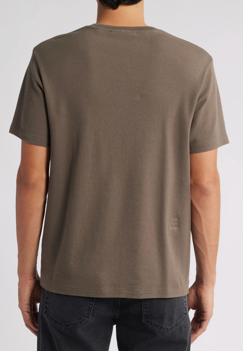 Duo Fold S/S Tee - Taupe