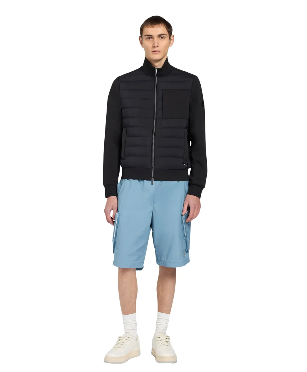 Air Down Clarke Hybrid Jacket - Black