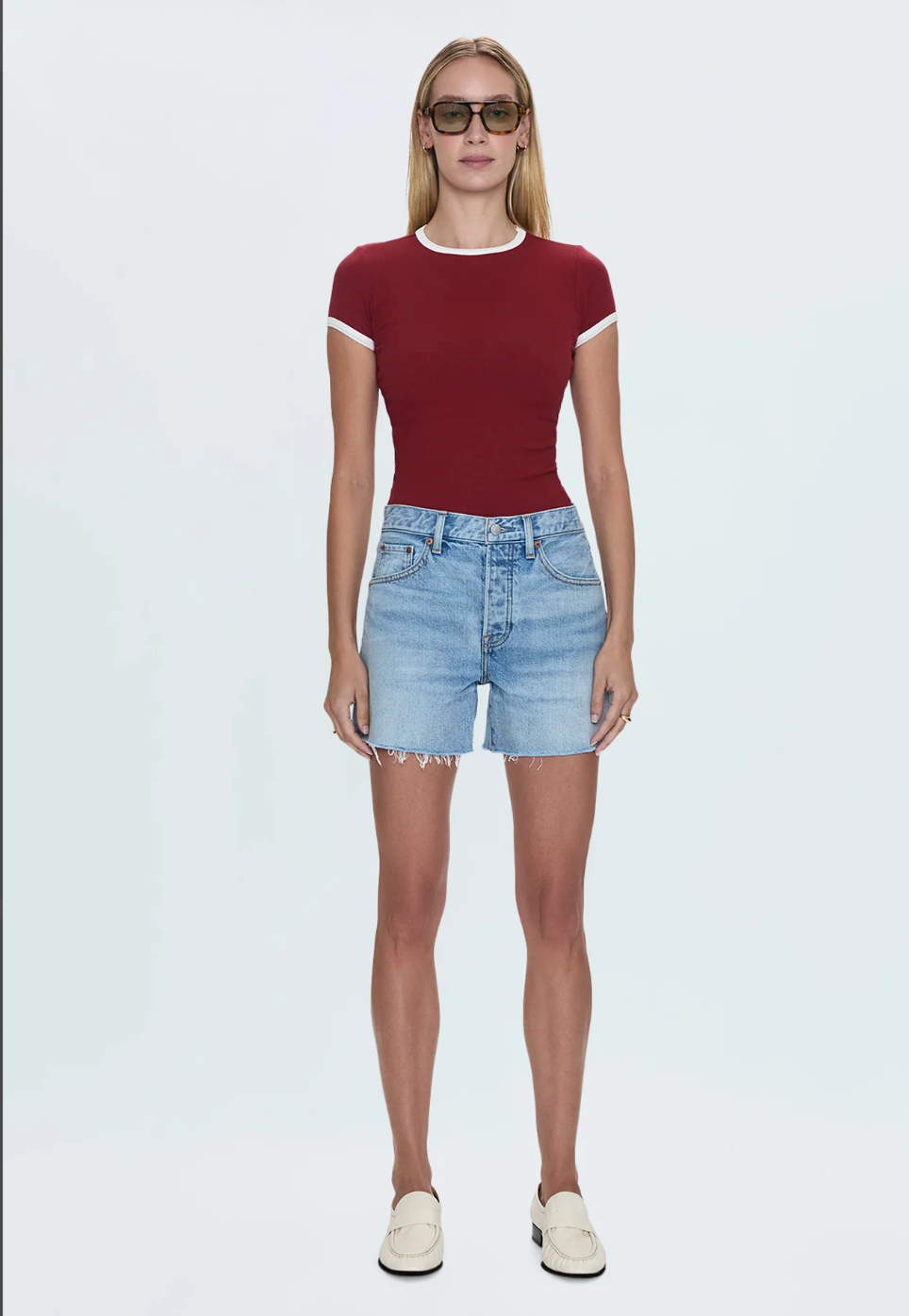 Andie High Rise Vintage Cut Off Short - Notion