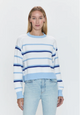 ADINA SWEATER - PACIFIC STRIPE