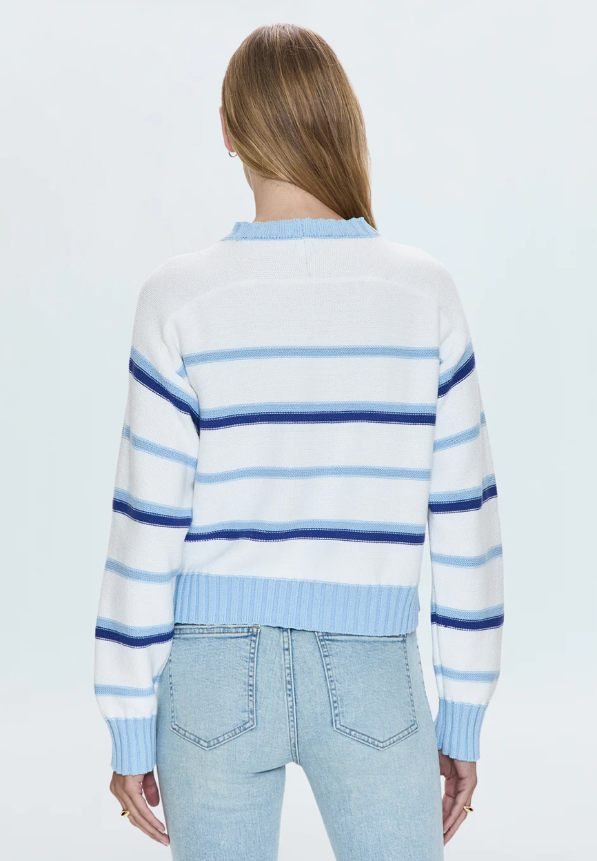 ADINA SWEATER - PACIFIC STRIPE