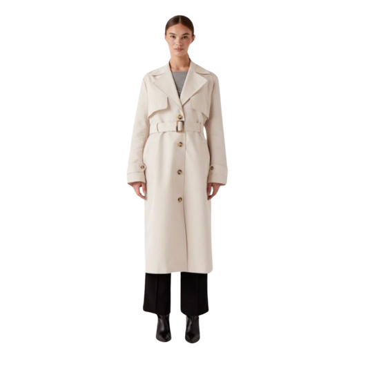 Gianna Trench Coat - Sand