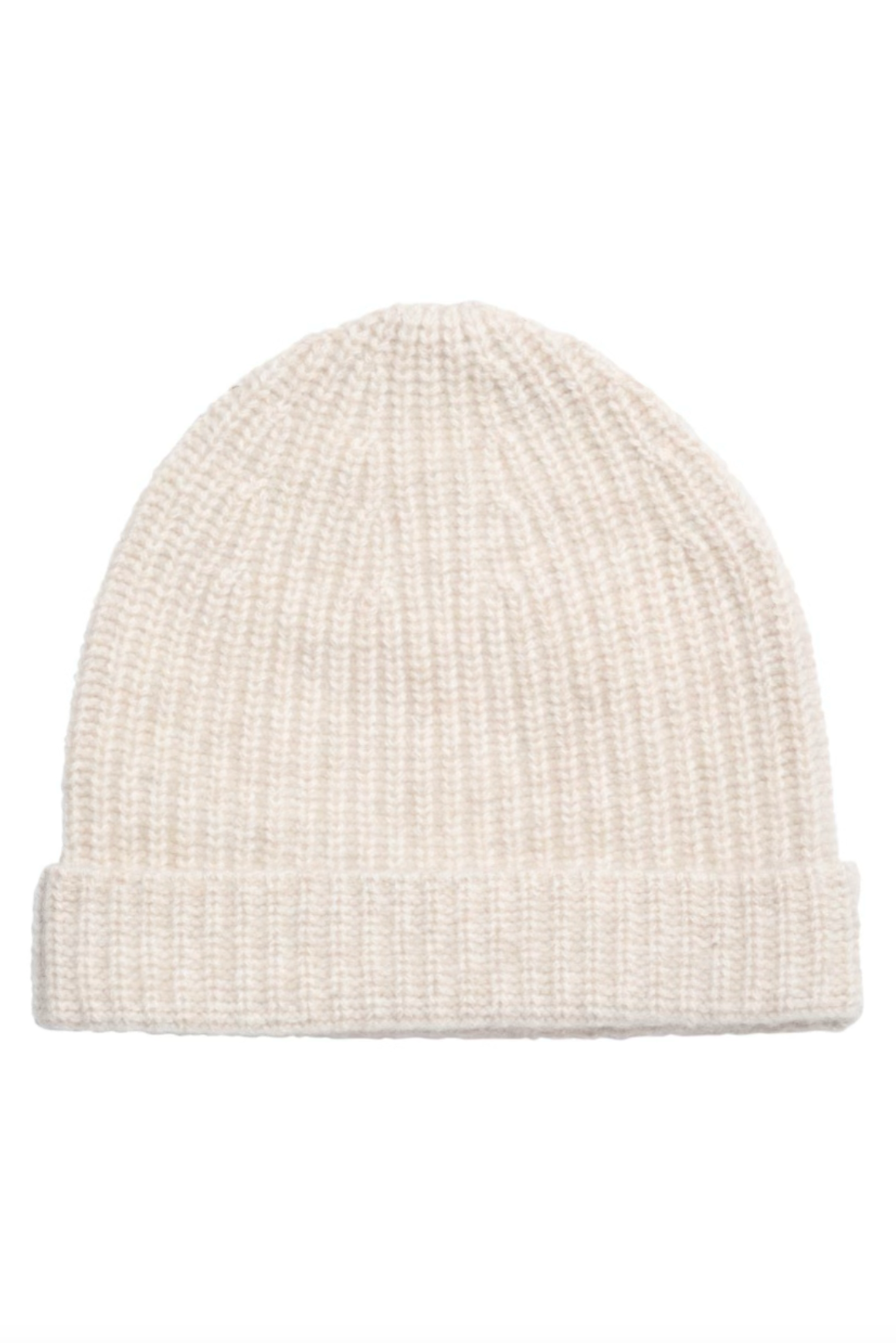 Cashmere Marled Full Cardigan Hat - Dusty Oatmeal