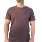 Baby Pima T-Shirt - Cafe Noir