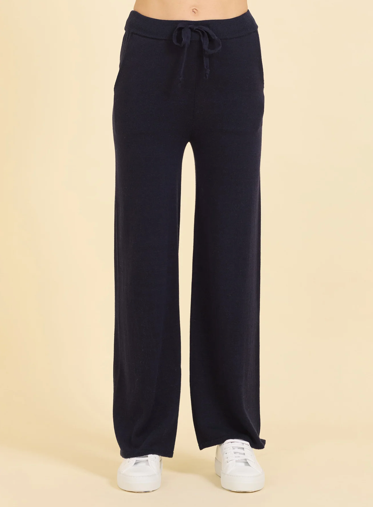 Bianca Cropped Pant - Navy