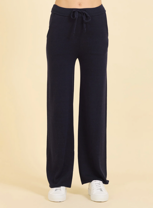 Bianca Cropped Pant - Navy