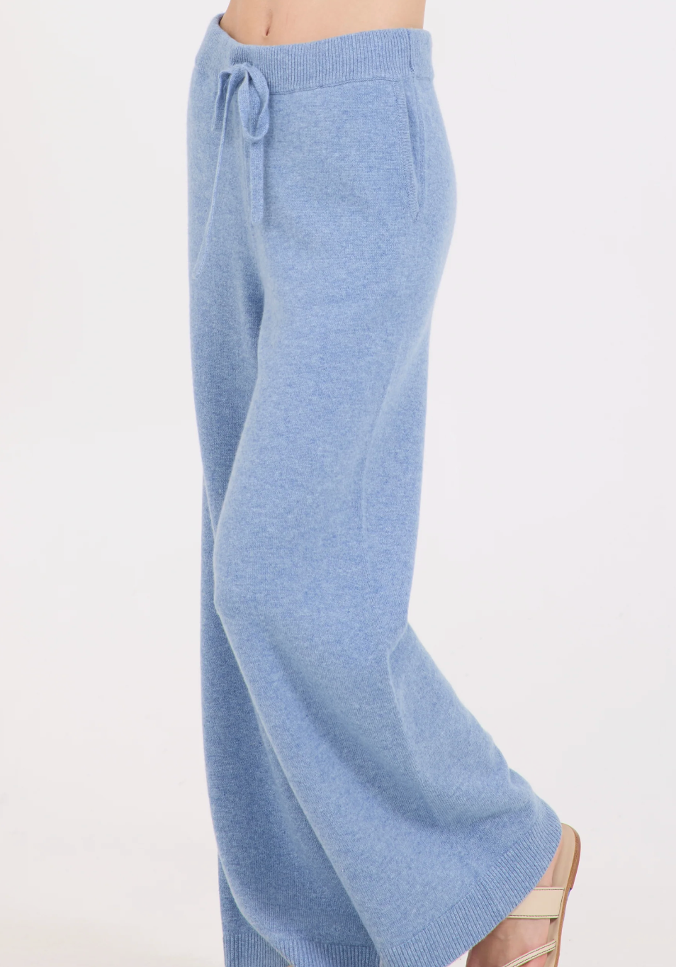 Bixby Cashmere Pant- Denim